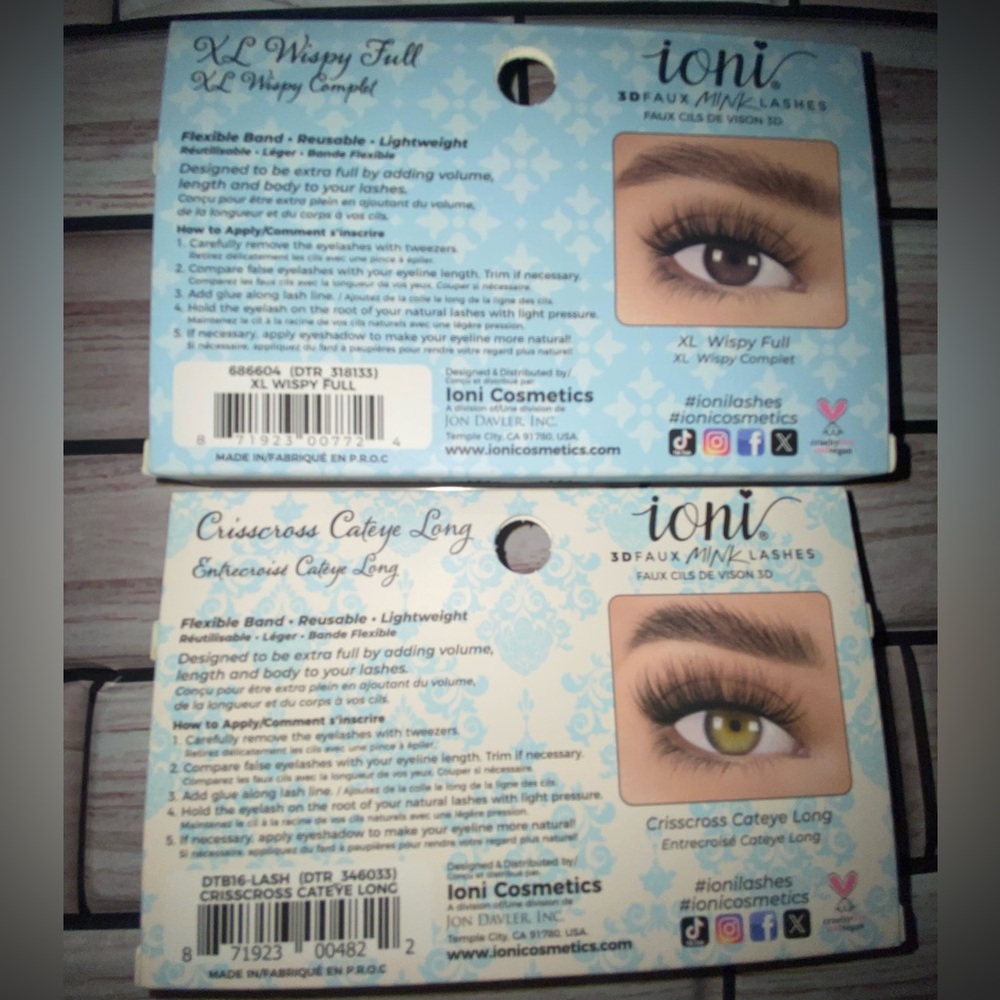 ✨IONI LASHES BUNDLE ✨ - Picture 2 of 2